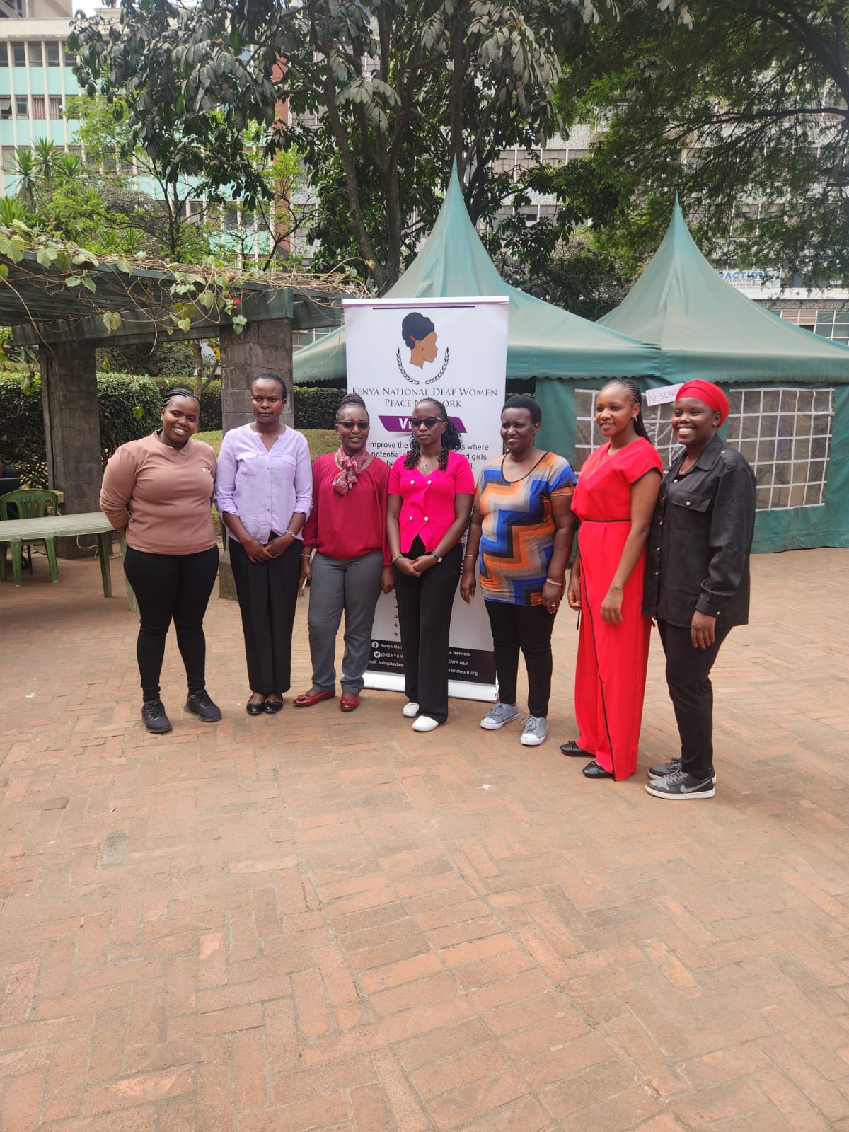 Participants keenly following the training.
